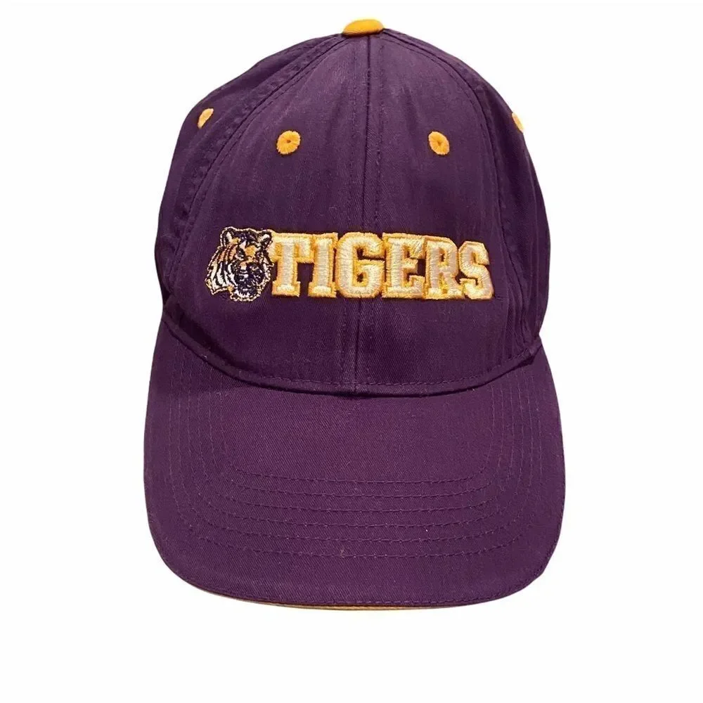 LSU Purple & Gold Baseball Hat Adjustable LSU Tigers